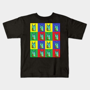 Graffiti,Smelly,Ziggy,Kitty Kids T-Shirt